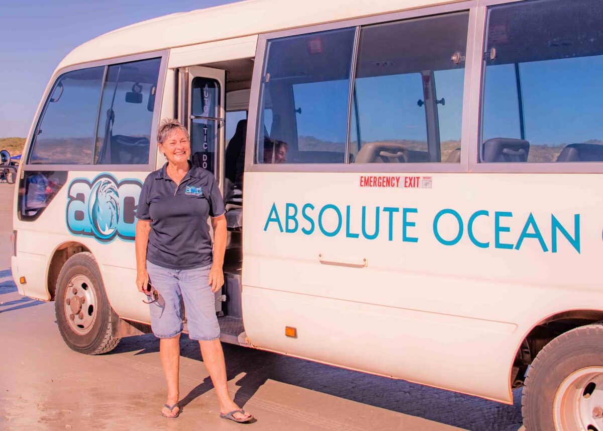 Absolute Ocean Charters bus