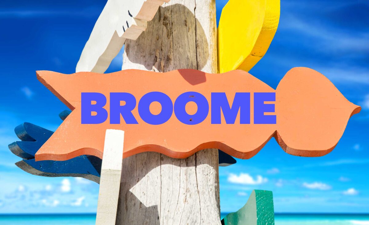 Broome sign